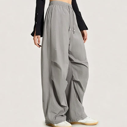 Women's new casual slacks wide-leg pants