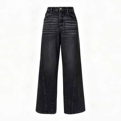 2026 women's new slim loose wide-leg pants sports straight pants