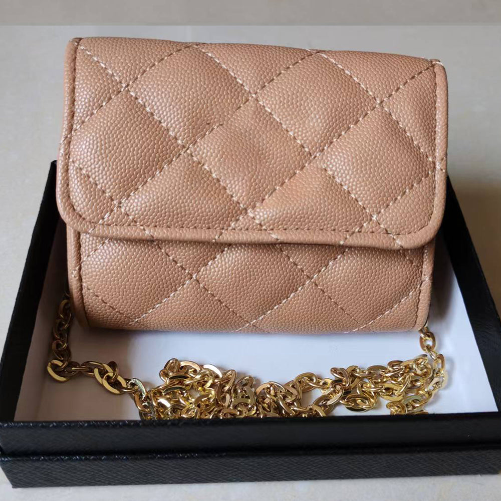 Women's new Joker metal chain mini bag