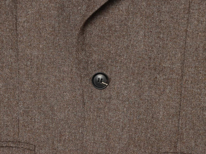 Women's flip cover decoration wool blend Blazer Coat
