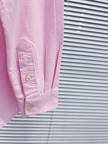 Women's new casual long-sleeved loose shirt