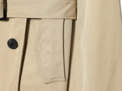 Women's with belt trench coat style jacket Coat