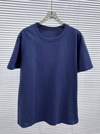 Women's new fashion round neck short sleeve cotton casual T-shirt