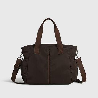 Women's new Joker large-capacity multi-pocket shoulder bag messenger bag