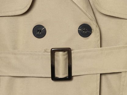 Women's with belt trench coat style jacket Coat