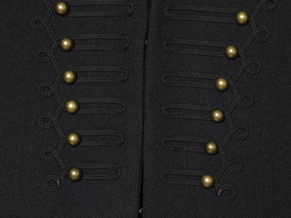 Women's Short rope knot buckle Jacket Coat