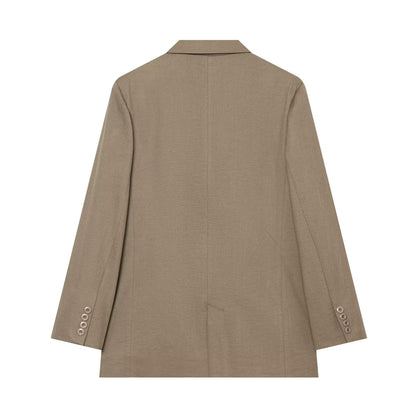 Women's flip cover decoration loose Blazer Coat