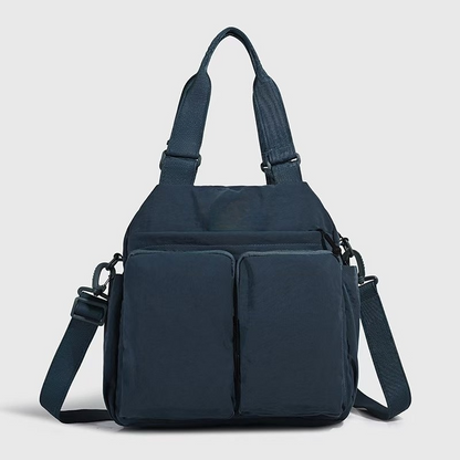 Women's new leisure large-capacity multi-pocket portable messenger bag