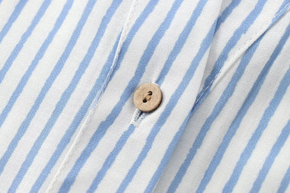 Women's 2026 Linen Blended Wide Sleeve Shirt