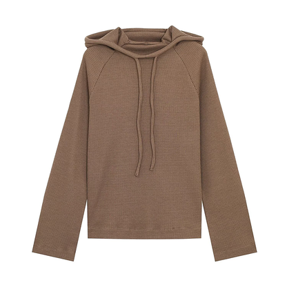 suit Women's 2 pieces long sleeved mesh hooded sweatshirt+Pants