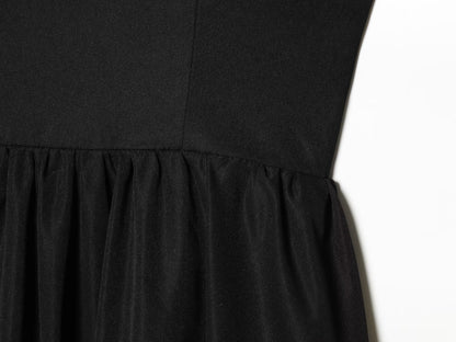 Women's strapless suspender puffy dress