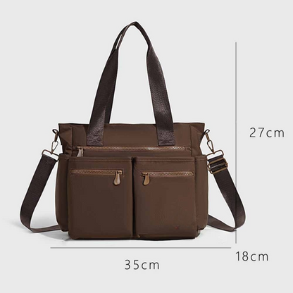 Women's new fashion and leisure multi-pocket portable messenger bag
