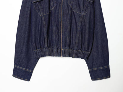 Women's casual denim pilot jacket Coat