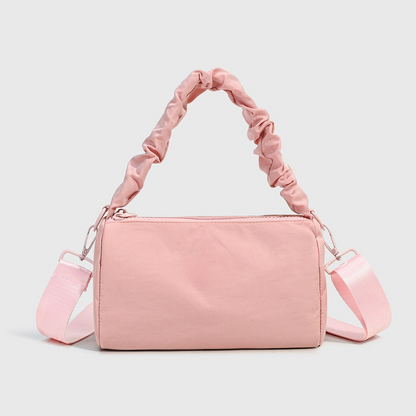 Women's new fashion Joker washing cloth fabric portable messenger bag