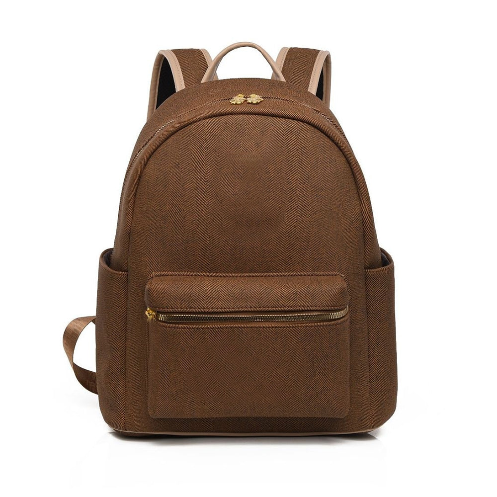 Women's 2026 new fashion Joker travel canvas large capacity backpack