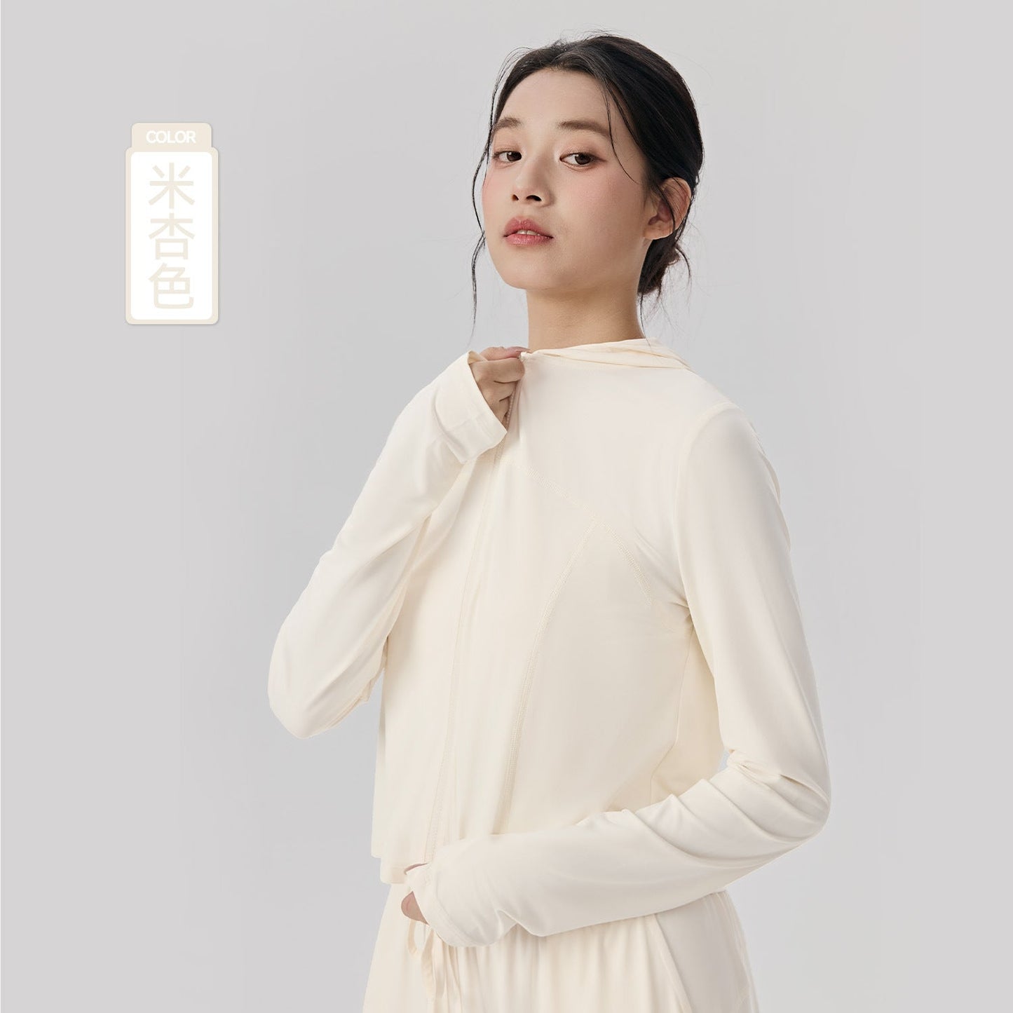 Women's 2026 new ice sunscreen breathable fitness sunscreen clothing