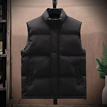 New padded warm cotton-padded vest coat