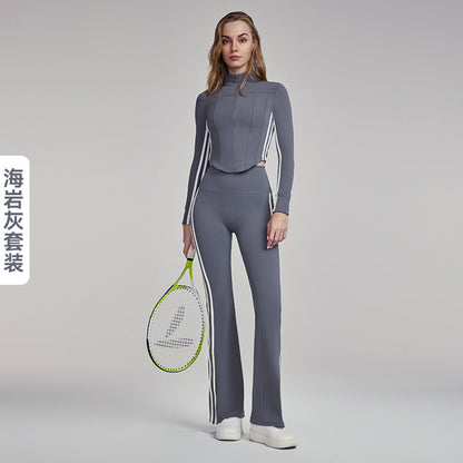 LU Women's new two-piece outdoor fitness clothing sports suit