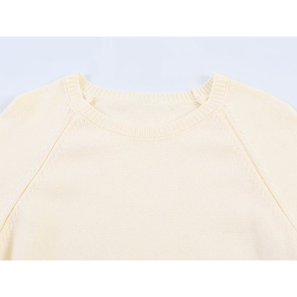 Women's rolled up sleeve patchwork knit Shirt