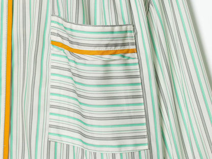 suit Women's 2 pieces casual sleepwear style striped shirt+Pants