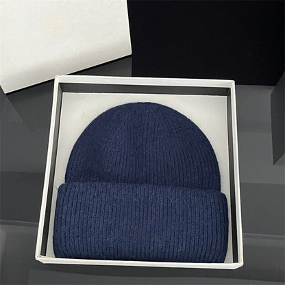 Women's casual Joker warm plush knit hat