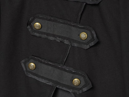 Women's rope knot decorative stand collar jacket
