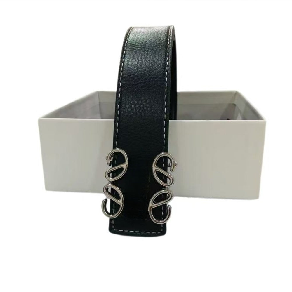 Women's new casual Joker wide belt with A Box