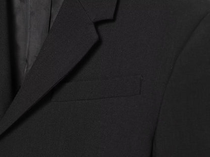 Women's black slim single breasted Blazer Coat