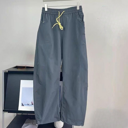 Women's new lightweight quick-drying straight wide-leg sweatpants