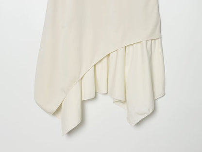 Women's patchwork halter neck dress
