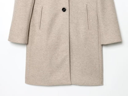 Women's loose soft textured jacket coat