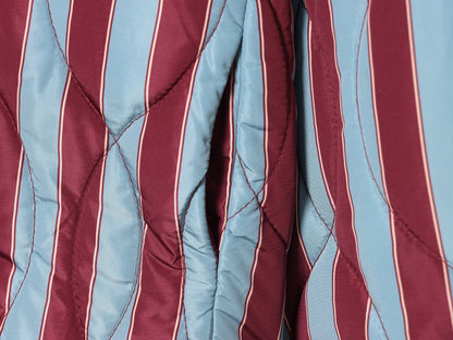Women's striped rope buttoned cotton jacket Coat