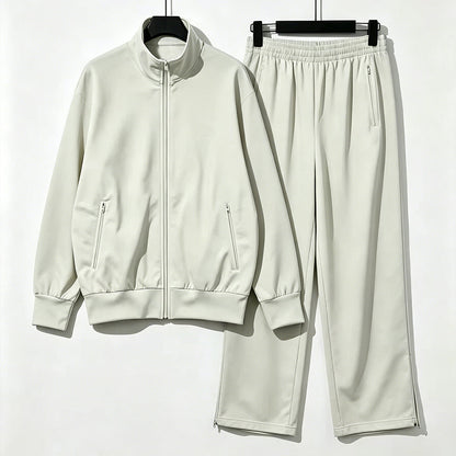 New sports and leisure collar coat trousers suit