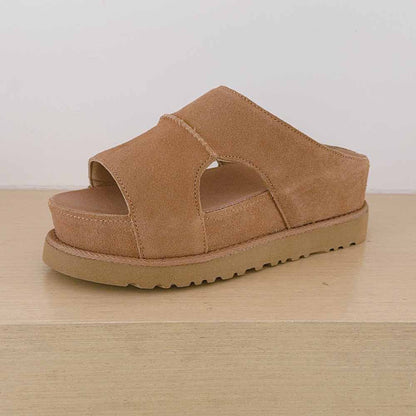 2026 women's new leisure platform slippers