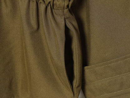 Women's with drawstring loose parka Coat
