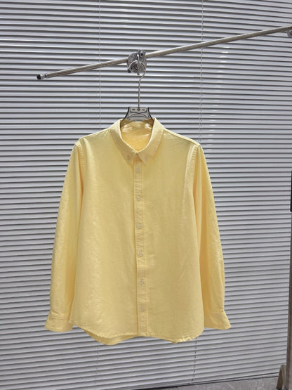 Women's new casual long-sleeved loose shirt