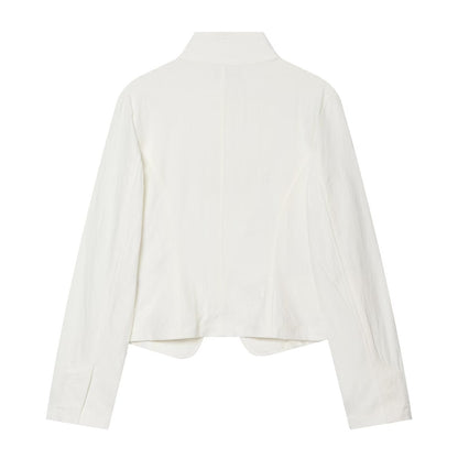 suit Women's 2 pieces slim stand collar Coat+shorts