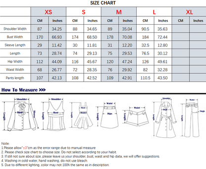 suit Women's 2 pieces semi transparent wrinkle effect Coat+Pants