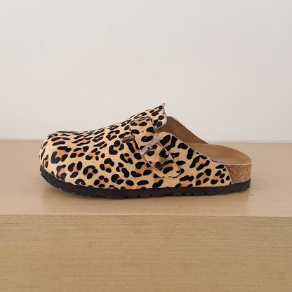 Women's 2026 new leisure fashion Leopard slippers