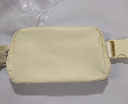 LU sports bag metal multi-functional outdoor running waist bag diagonal bag