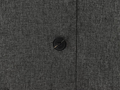 suit Women's 2 pieces loose linen blended straight Blazer Coat+Pants