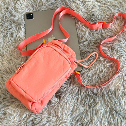 New Leisure Shoulder Bag Kettle Bag Sports Outdoor Hiking Oxford Waterproof Crossbody Bag