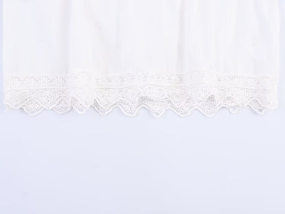 suit Women's 2 pieces casual embroidered V-neck shirt+Shorts