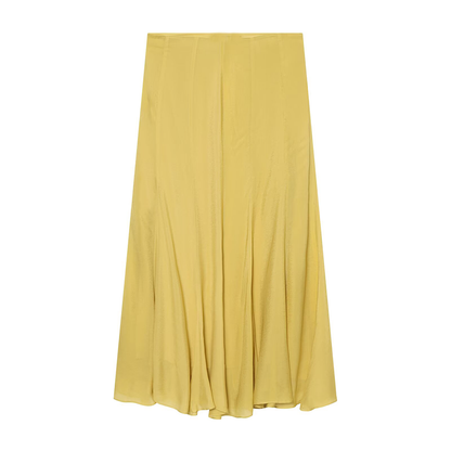 2026 women's casual pleated MIDI skirt