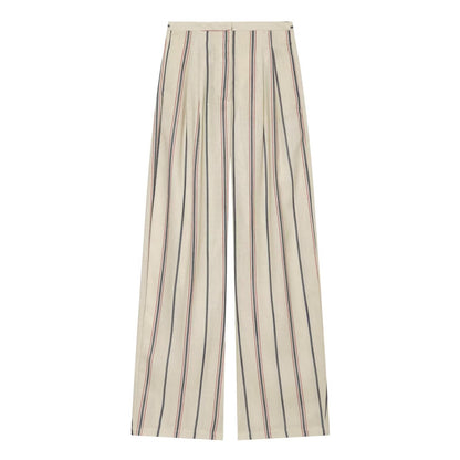 suit Women's 2 pieces short striped Blazer Coat +Pants