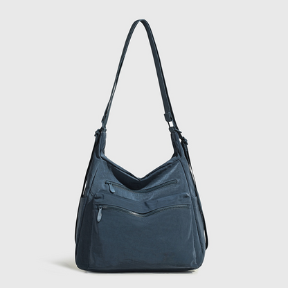Women's new fashion leisure zipper multi-pocket crossbody bag