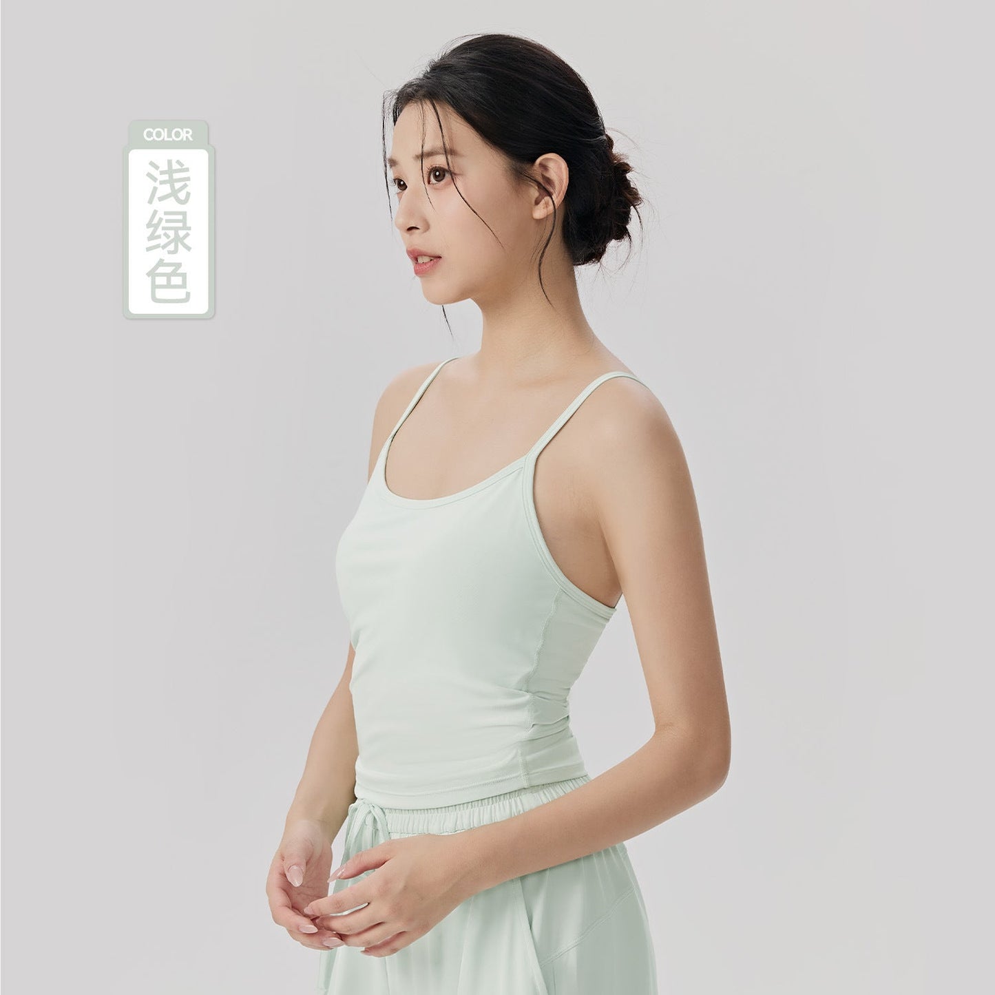 Women's 2026 summer new anti-ultraviolet sports vest with chest pad
