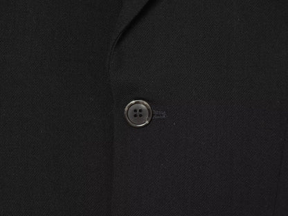 Women's black slim single breasted Blazer Coat