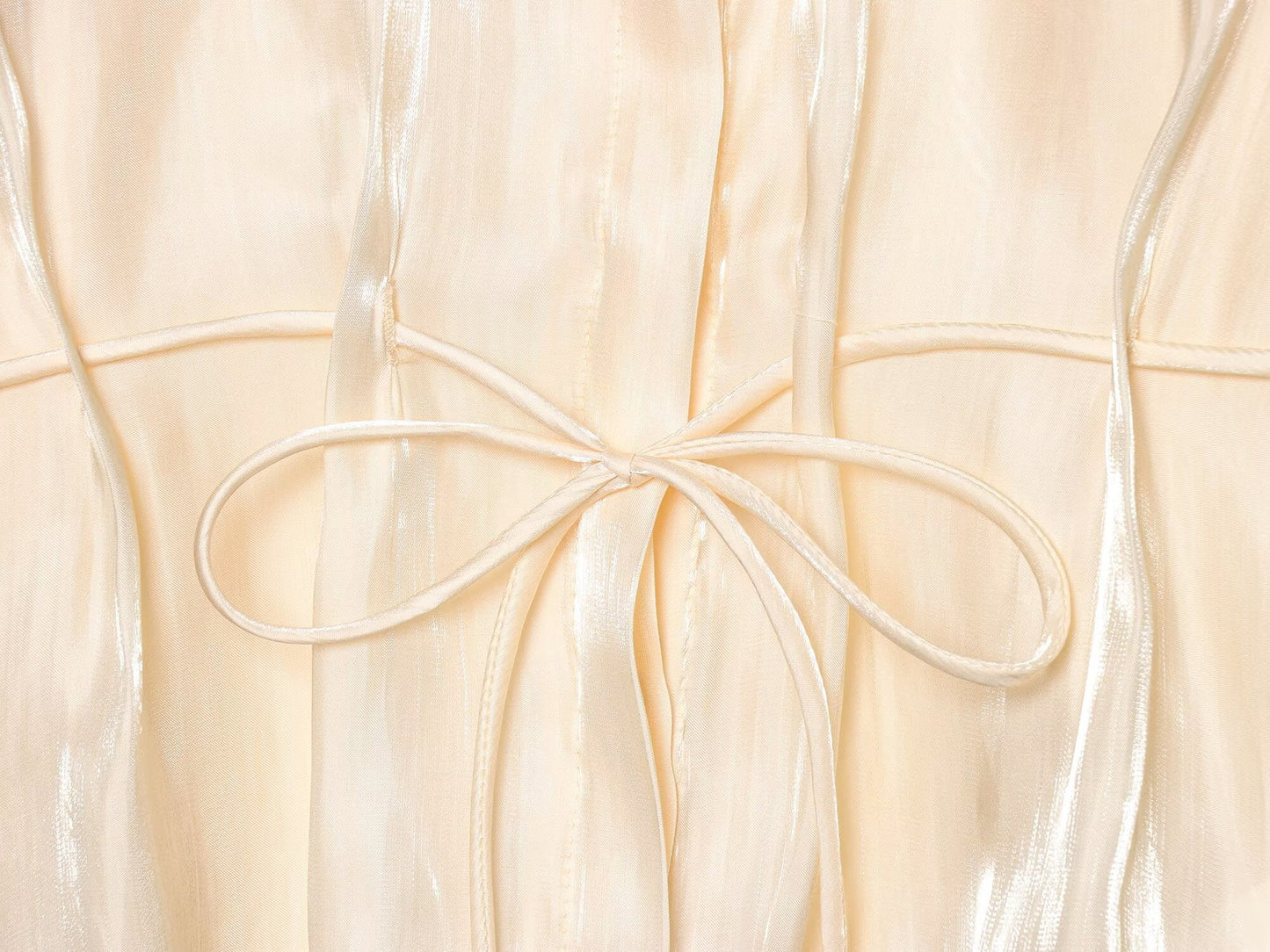Women's metallic effect paired with belt shirt