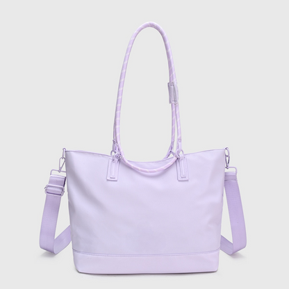 Women's new casual fashion zipper large capacity portable shoulder bag